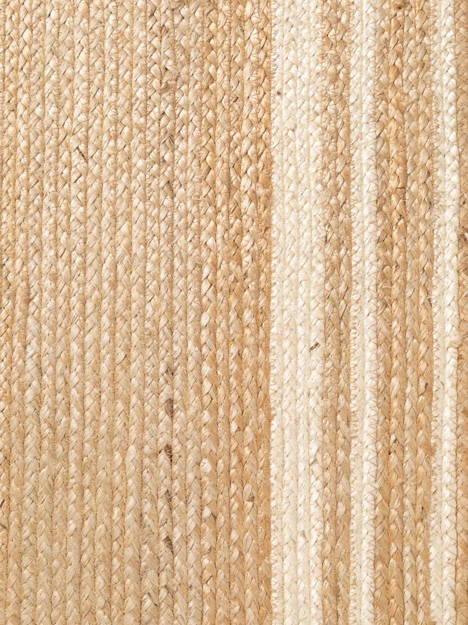 JUTZA JUTE TÆPPE, NATURLIG GYLDEN-ELFENBEN