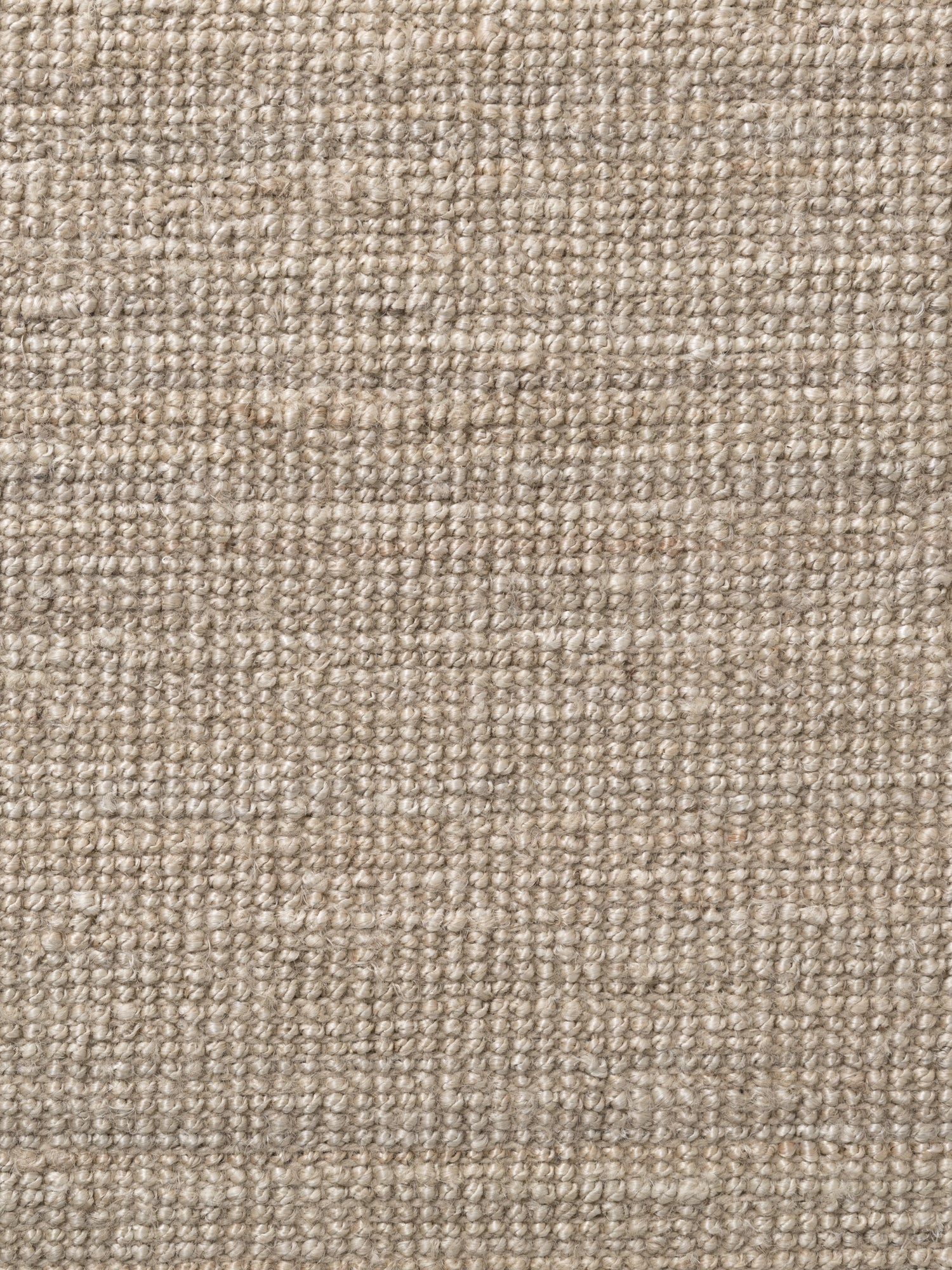 JANA RUNDT JUTE TÆPPE, 105973 NATUR-IVORY