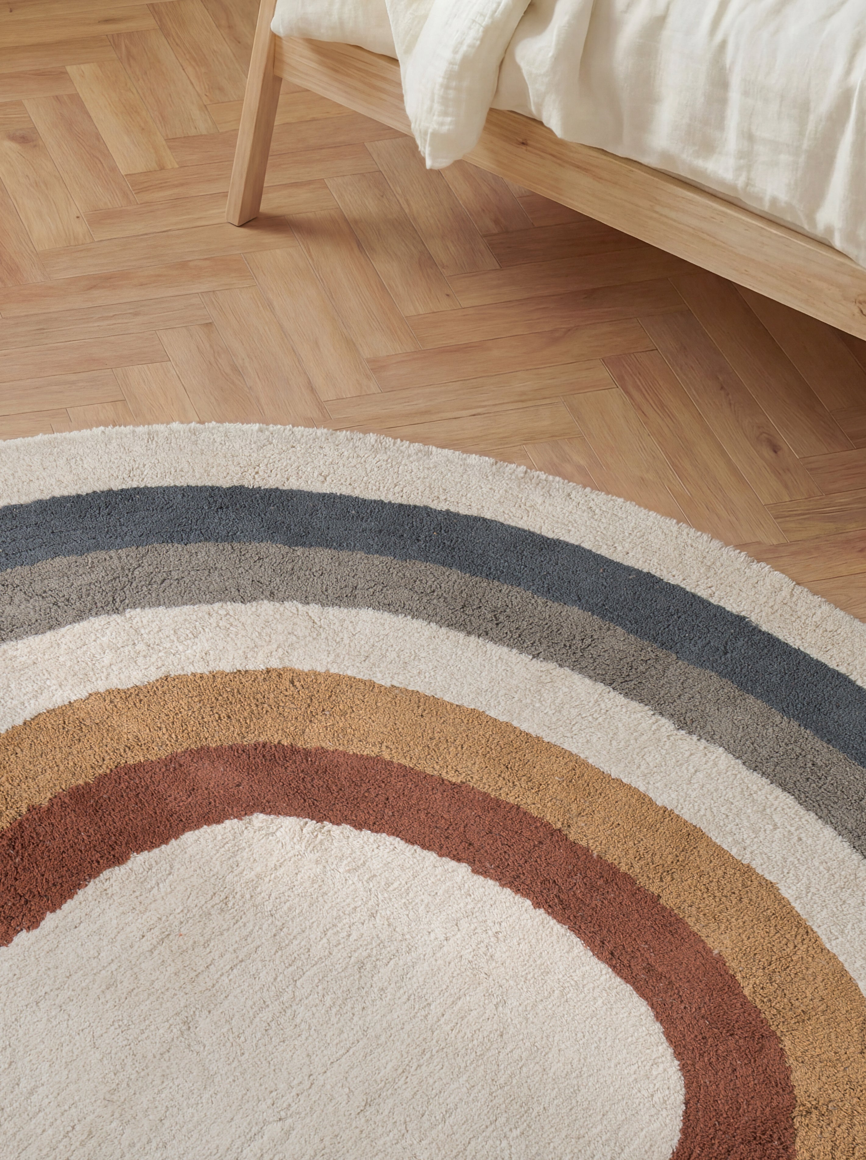 SNUGGLE BØRNETÆPPE, RIVA CREME MULTI