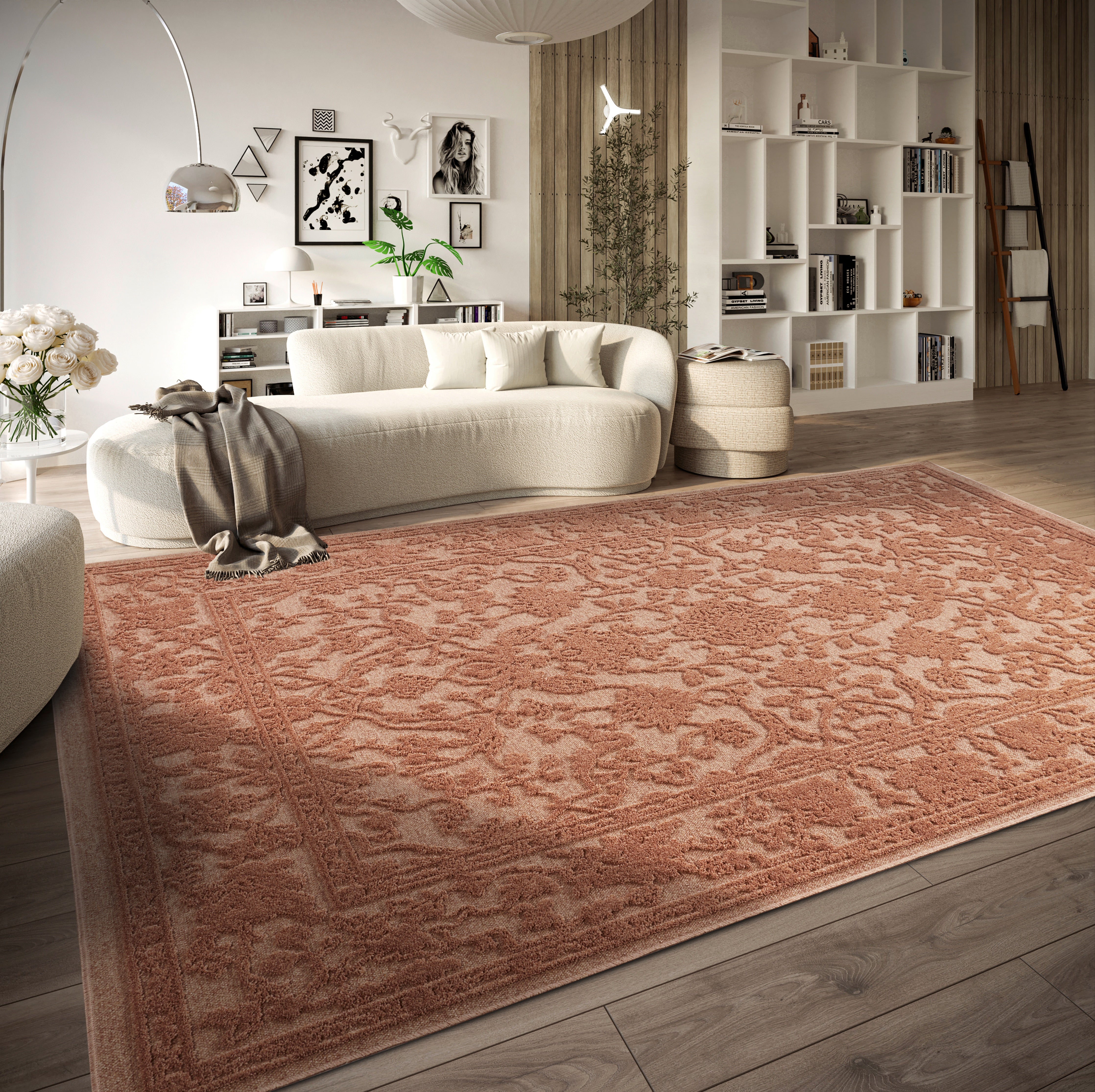 VILLEROY & BOCH 106147 HØJ-LAV LUV TÆPPE, AMBROISE NATURLIG-KOBBER