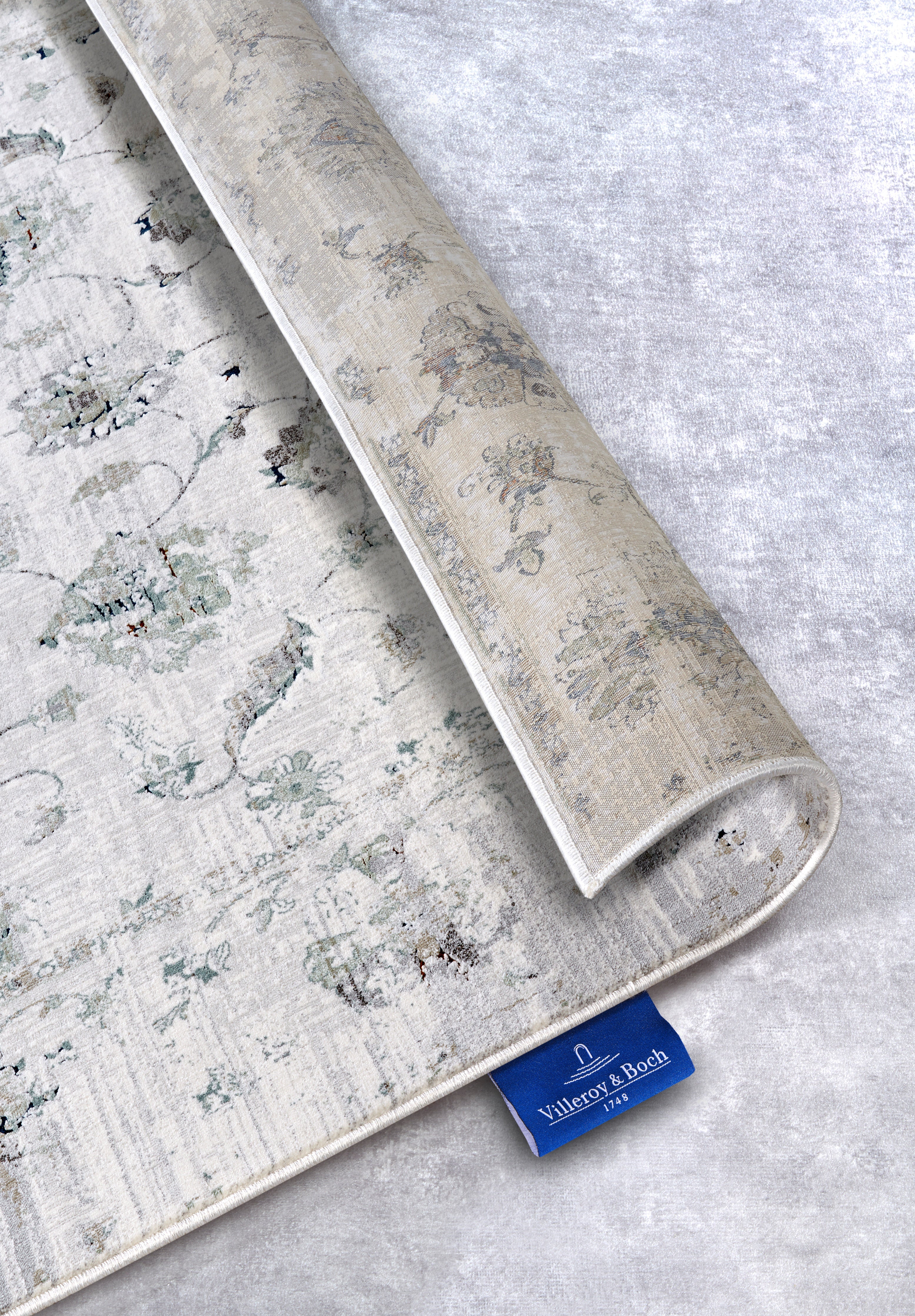 VILLEROY & BOCH 106070, KORTLUVET TÆPPE FRANZ CREME-MULTI