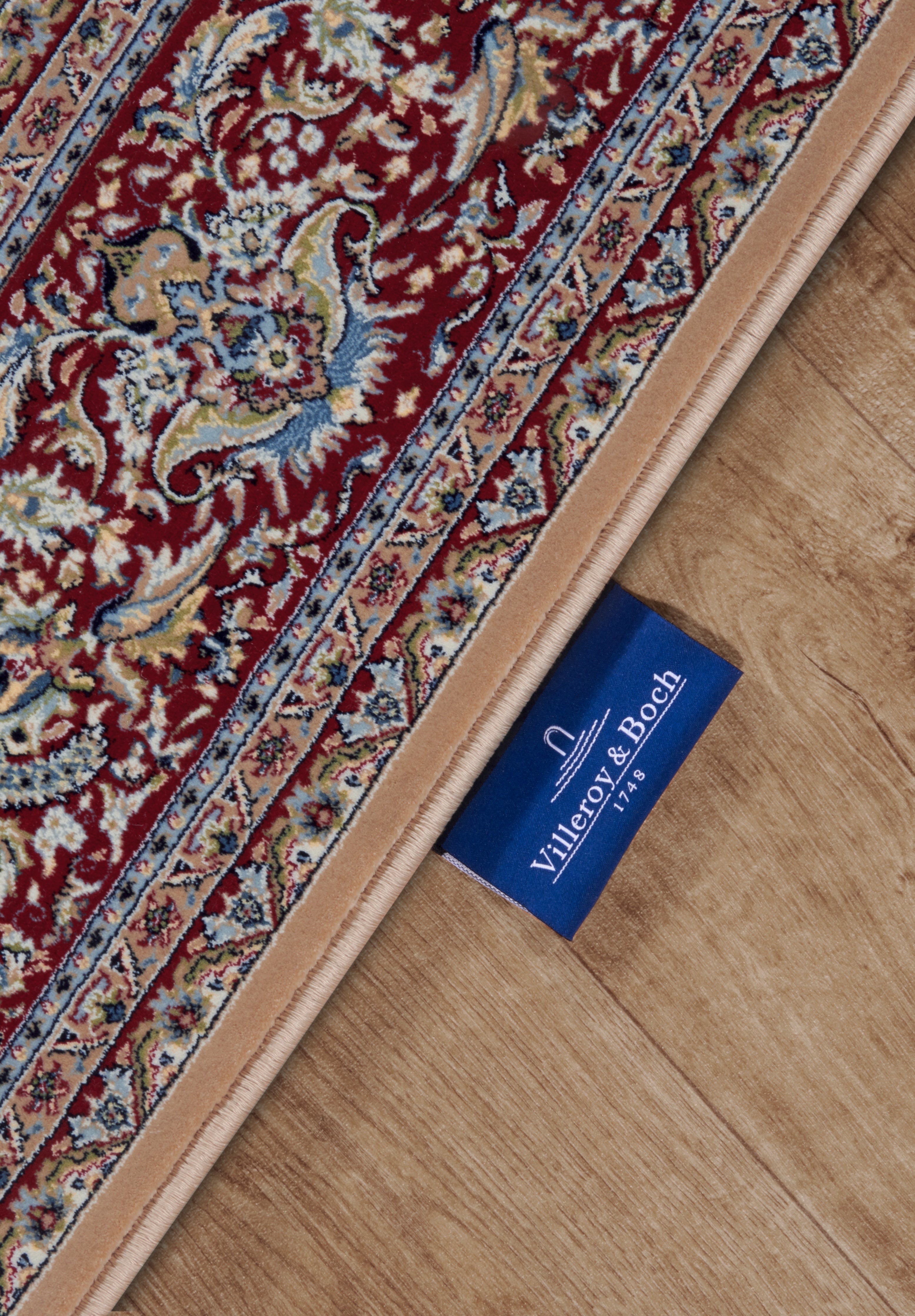 VILLEROY & BOCH 106129 ORIENTALSK TÆPPE ALFRED, RØD-BEIGE