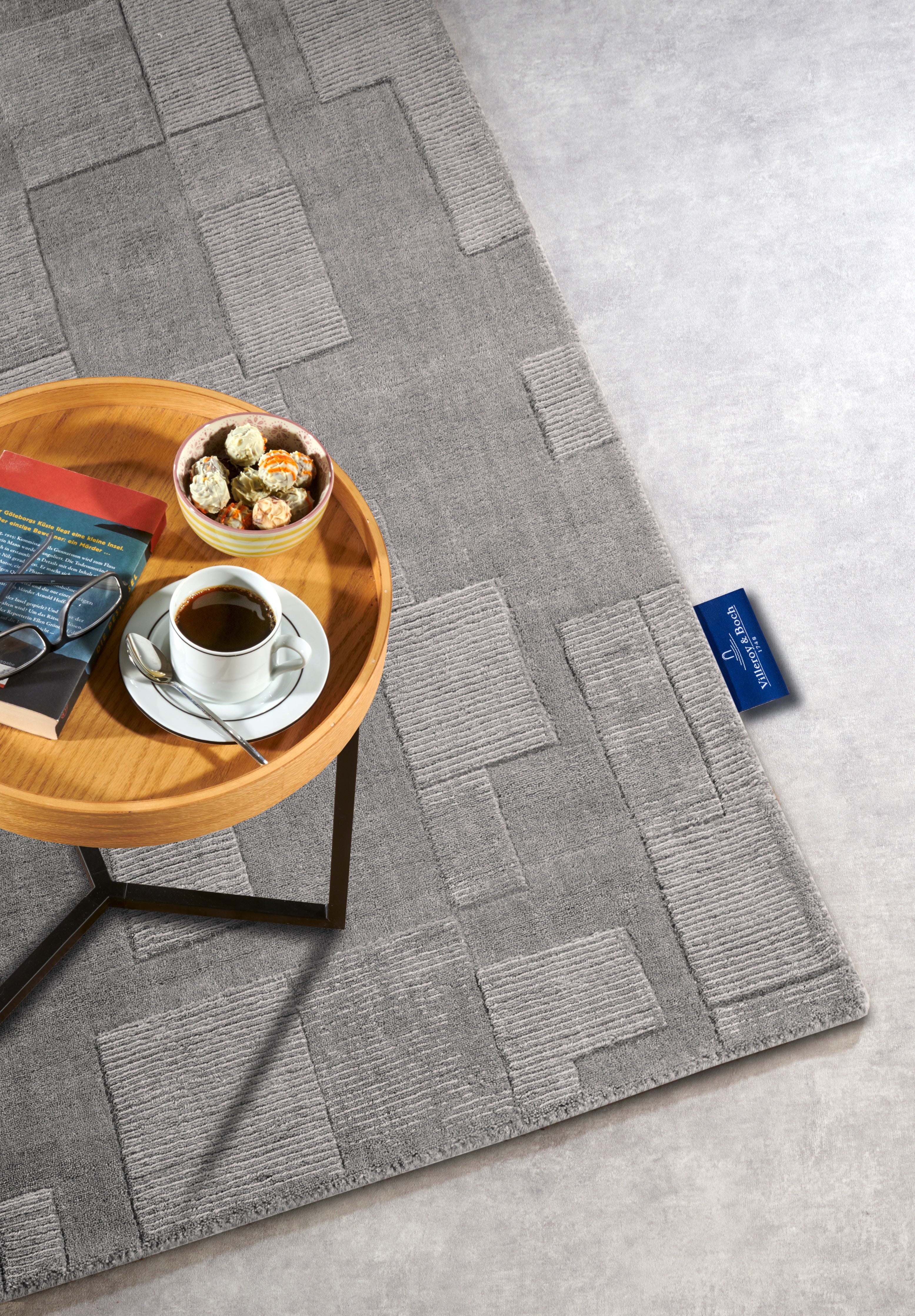 VILLEROY & BOCH 106179 ULD TÆPPE, WILHELMINE GRÅ