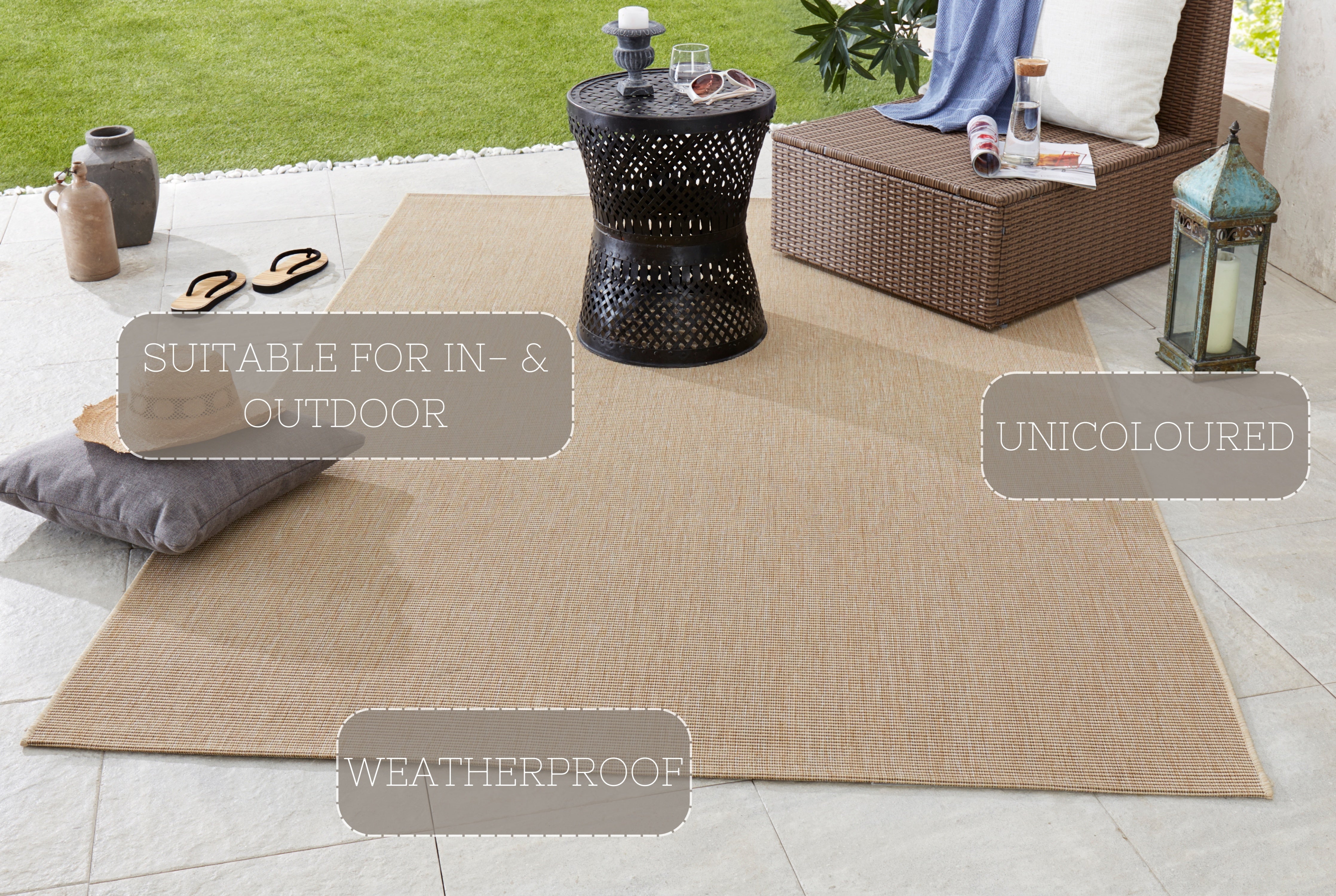 HANSE HOME MEADOW TÆPPE, BEIGE 102727
