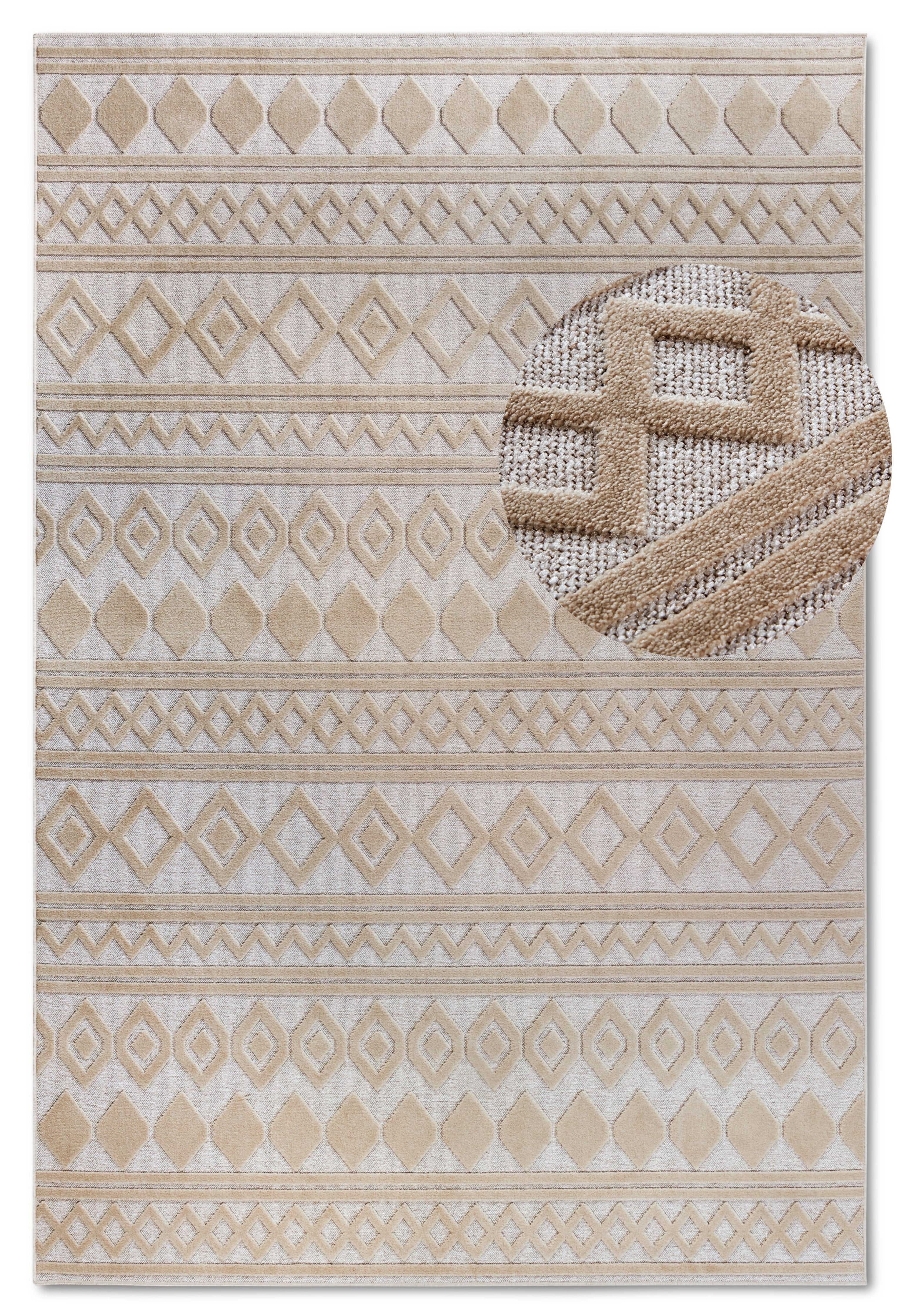 VILLEROY & BOCH 106137 HØJ-LAV LUV TÆPPE, CATHERINE CREME