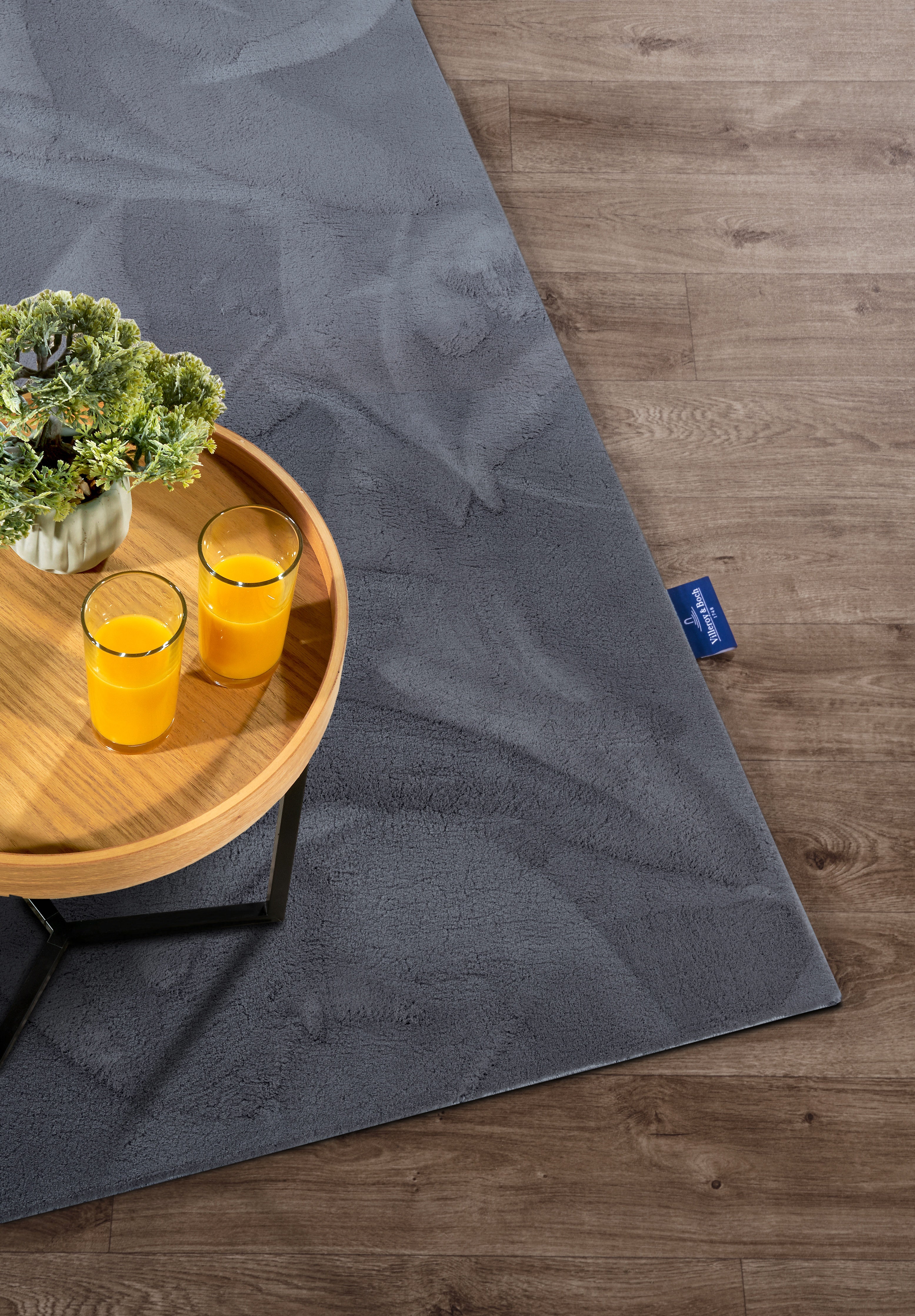 VILLEROY & BOCH 106162 HØJLUVET TÆPPE, LEON ANTRACIT
