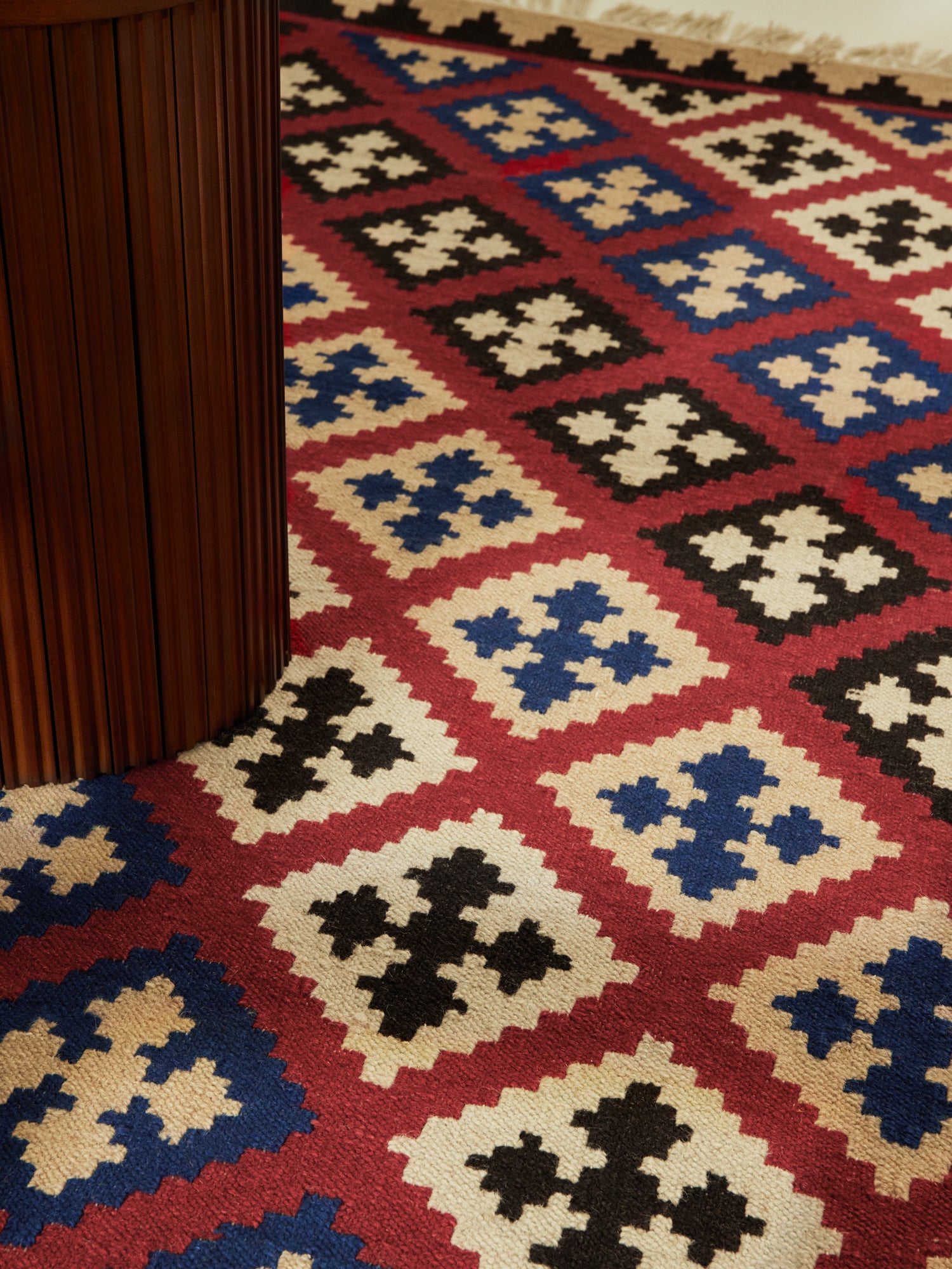 HANSE HOME KAMAL - AFGHANSK KELIM TÆPPE, 106241 CREME-MULTI