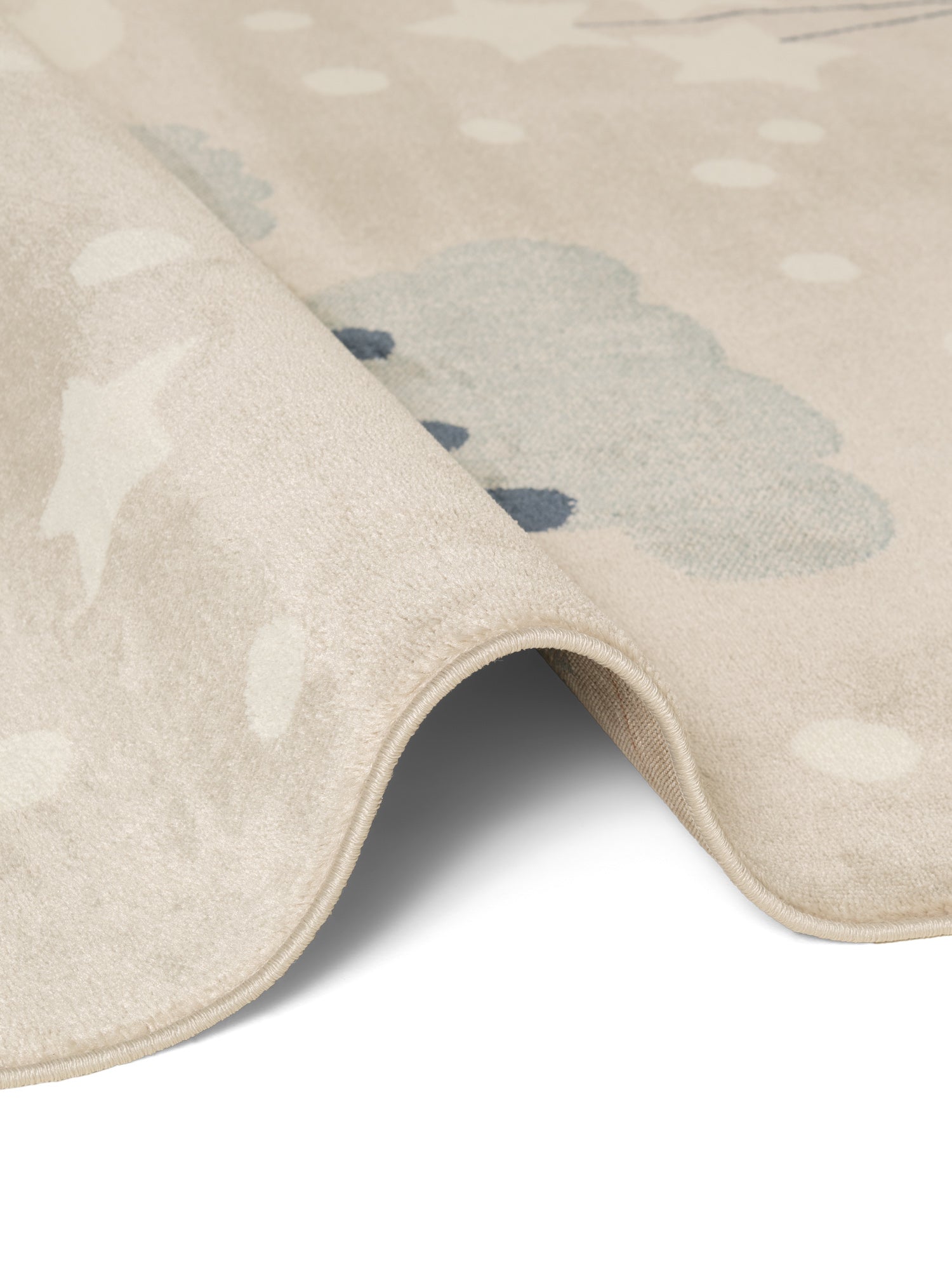 EVENTYR BØRNETÆPPE DREAMY PANDA, BEIGE MULTI