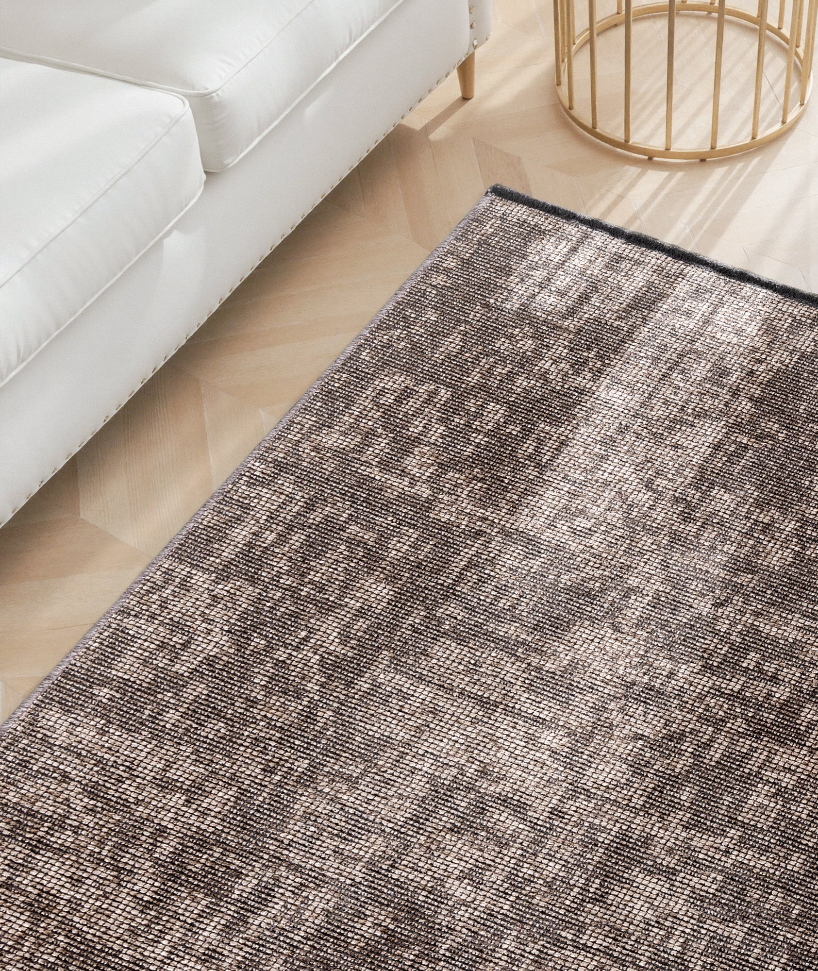 PRISMA KORTLUVET TÆPPE, BEIGE 106312