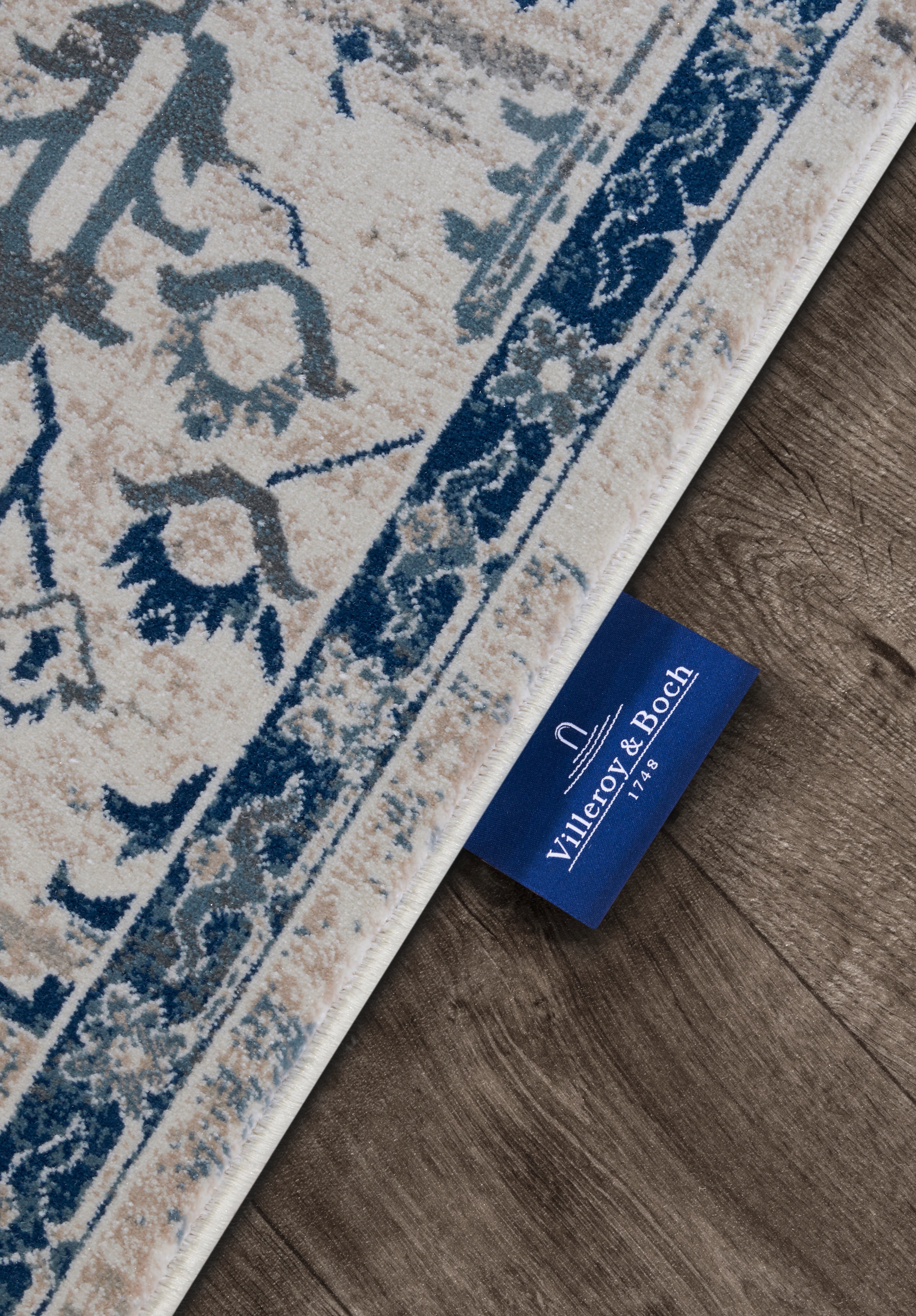 VILLEROY & BOCH 106121 ORIENTALSK TÆPPE, EMMANUEL CREME-BLÅ