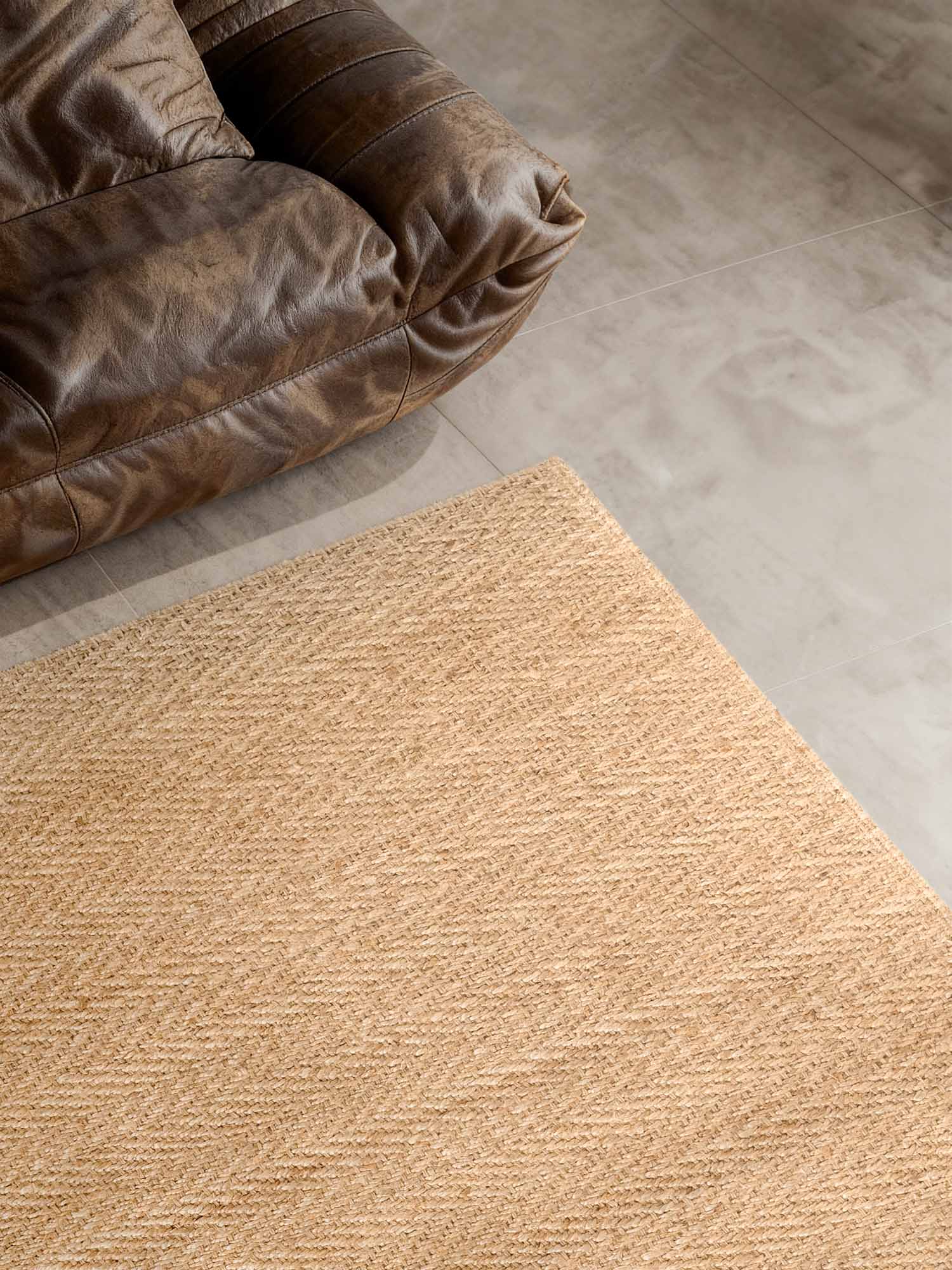 VILLEROY & BOCH 1851 JUTE TÆPPE MIRABELLE, NATURLIG GYLDEN