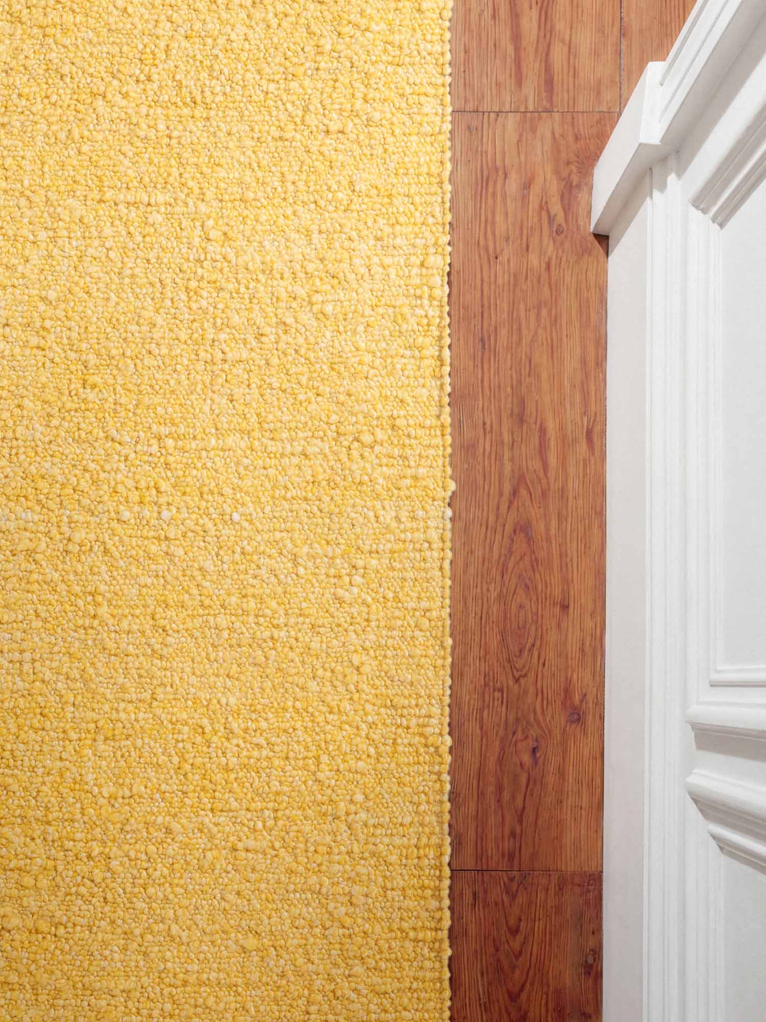 TED BAKER NOTTING HILL SOFT BOUCLE KORTLUVET TÆPPE, PORTOBELLO GUL