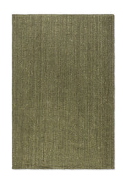 BOUCLE JUTE TÆPPE, JUNGLE GRØN - 105977