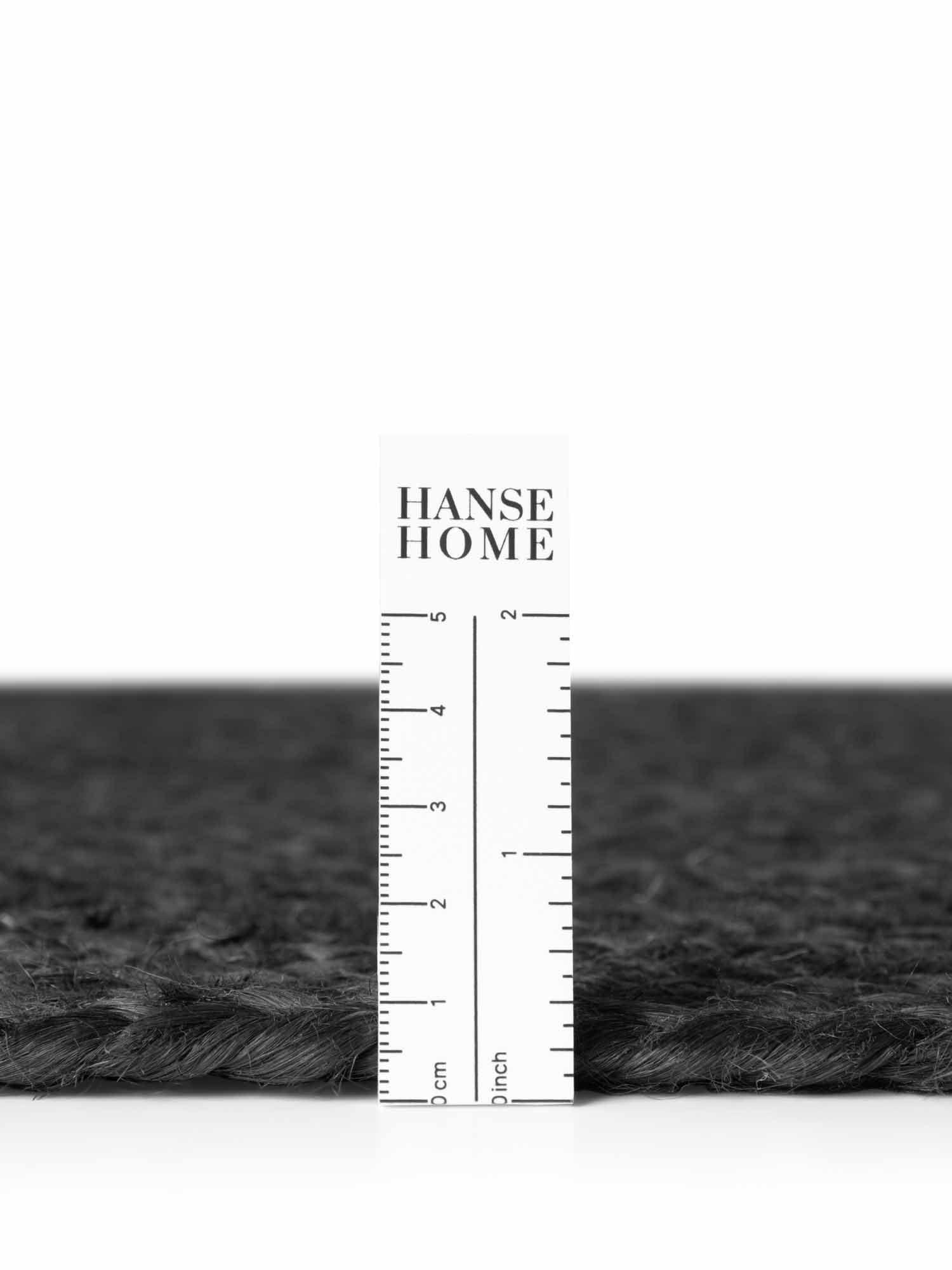 JUNO JUTE TÆPPE, SORT