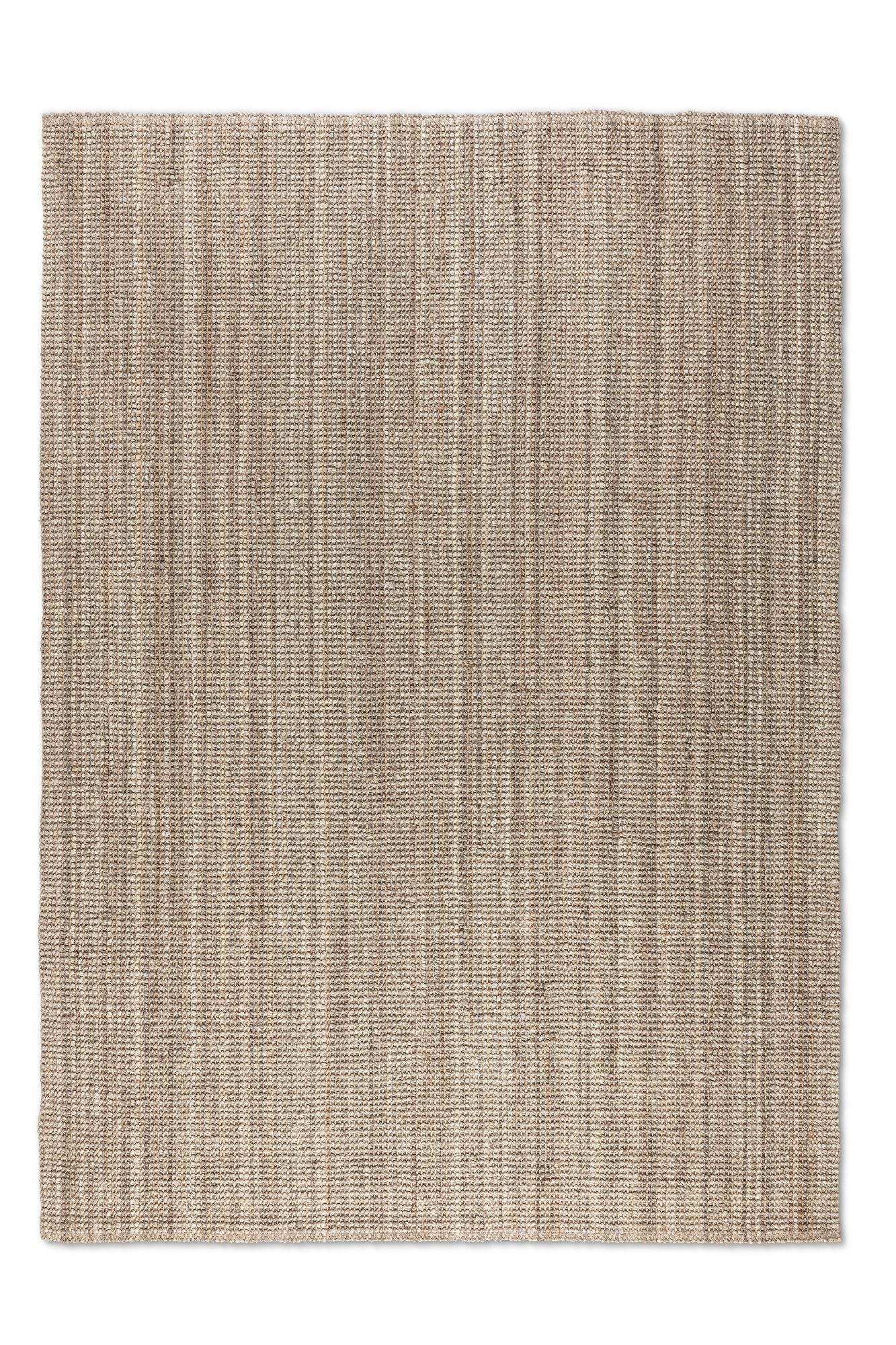 BOUCLE JUTE TÆPPE, GRÅ BRUN - 105975