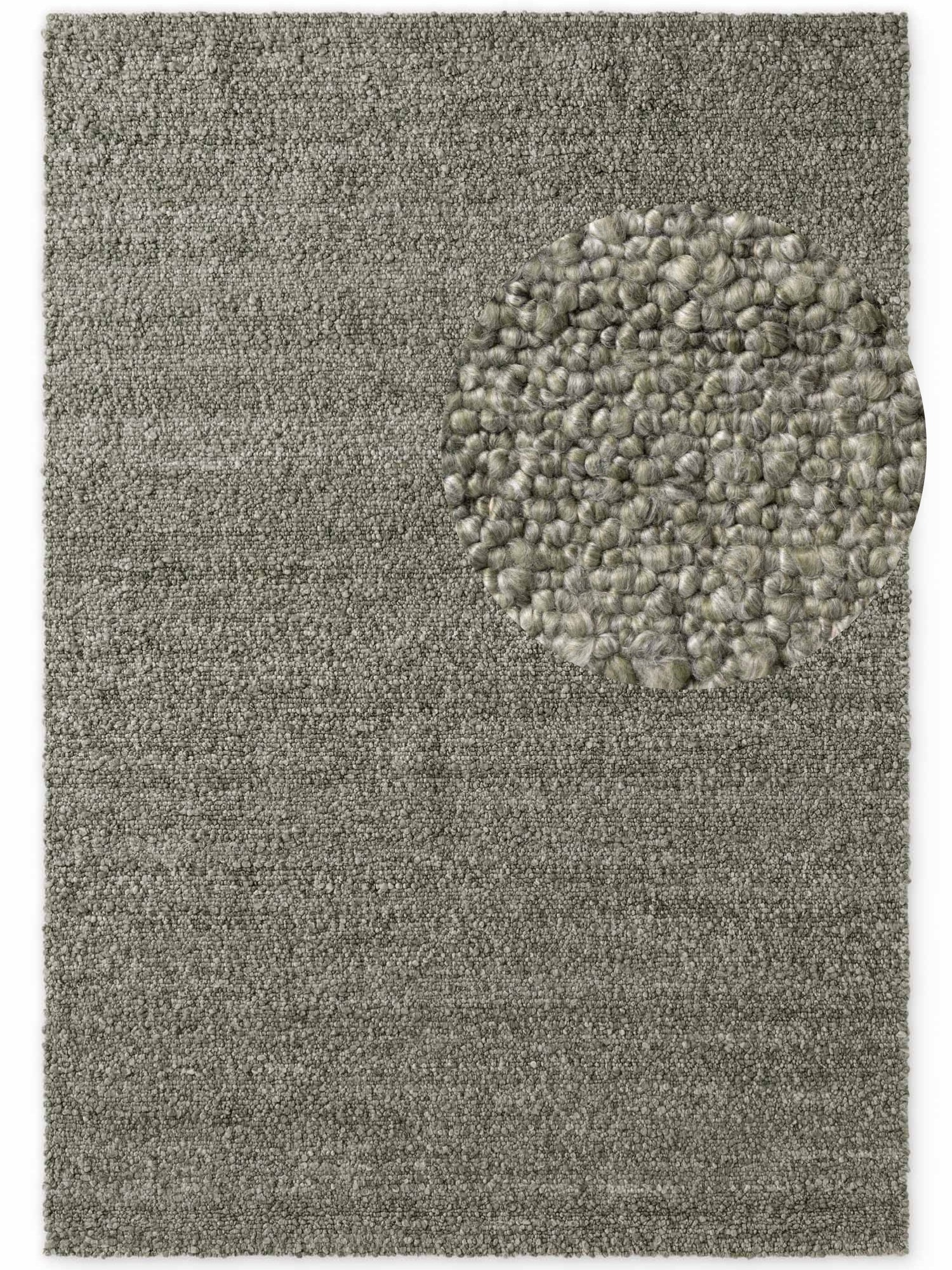 TED BAKER NOTTING HILL SOFT BOUCLE KORTLUVET TÆPPE, PORTOBELLO GRØN