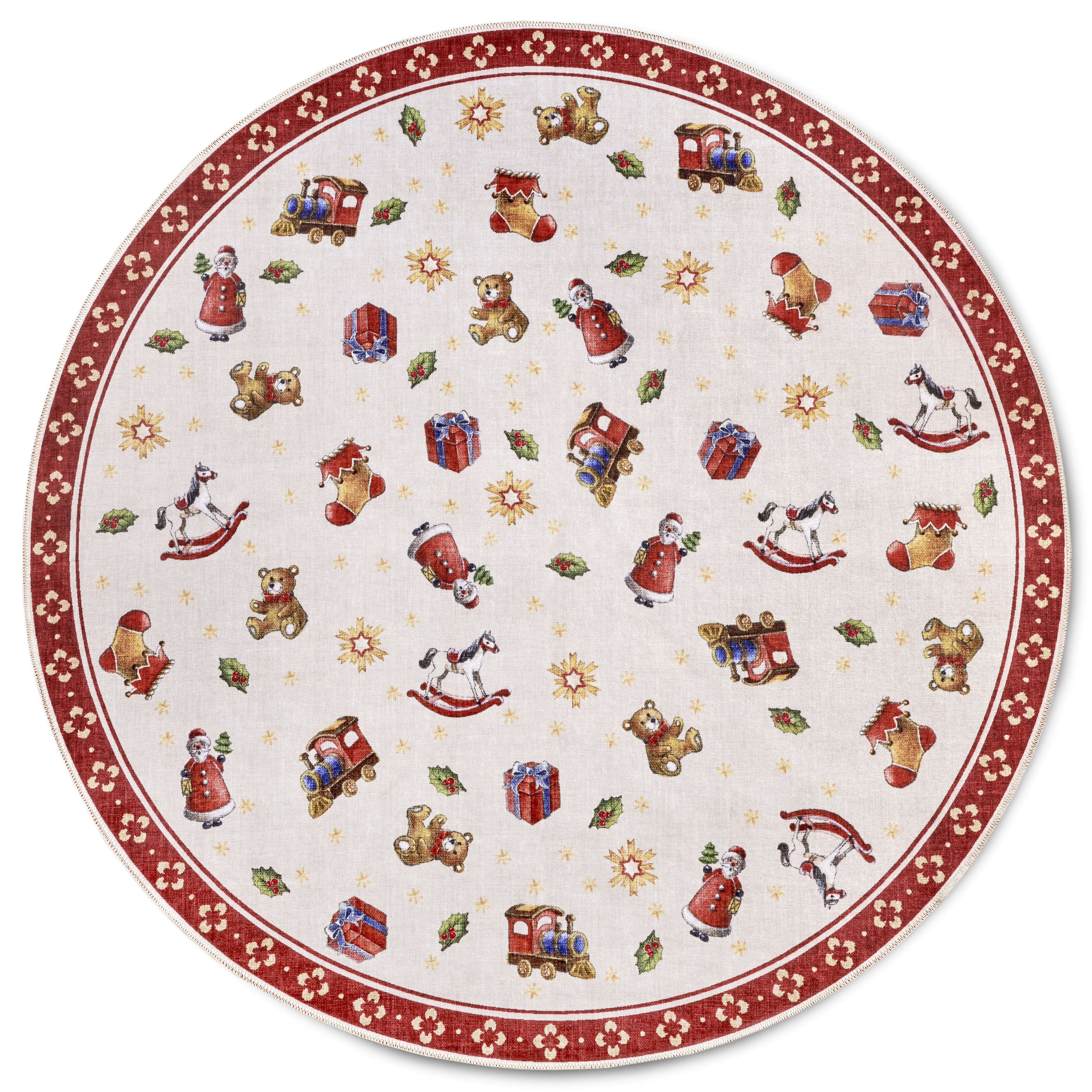 VILLEROY & BOCH TOY'S DELIGHT JULETÆPPE, RØD-MULTI