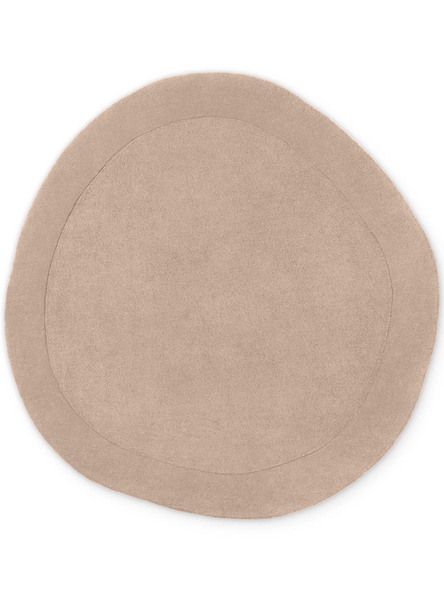 VILLEROY & BOCH 1812 ULDTÆPPE - ORGANISK RUND KARI, NATURLIG-BEIGE