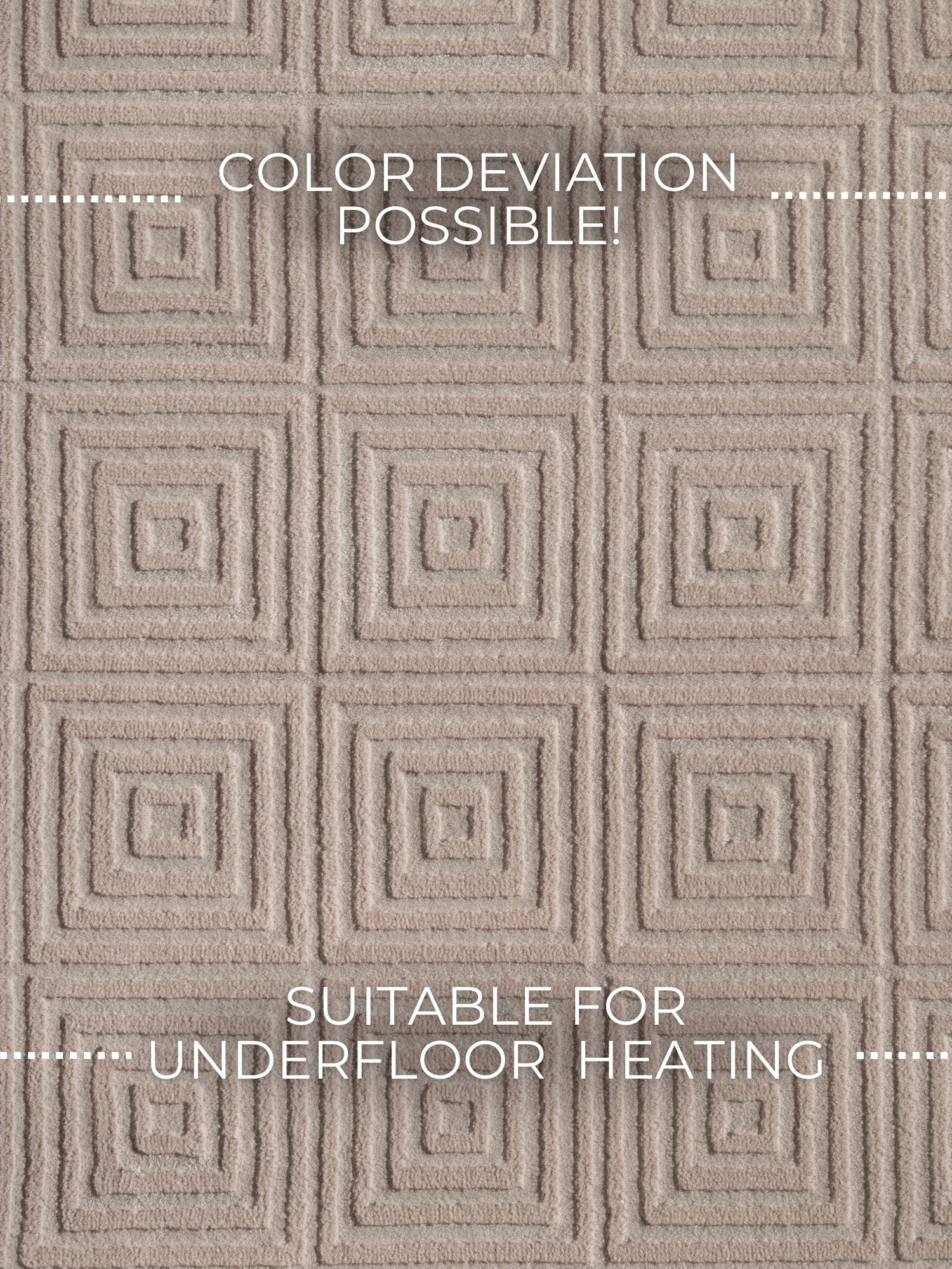 PEARLES MODERNE TÆPPE, CREME-BEIGE 106183