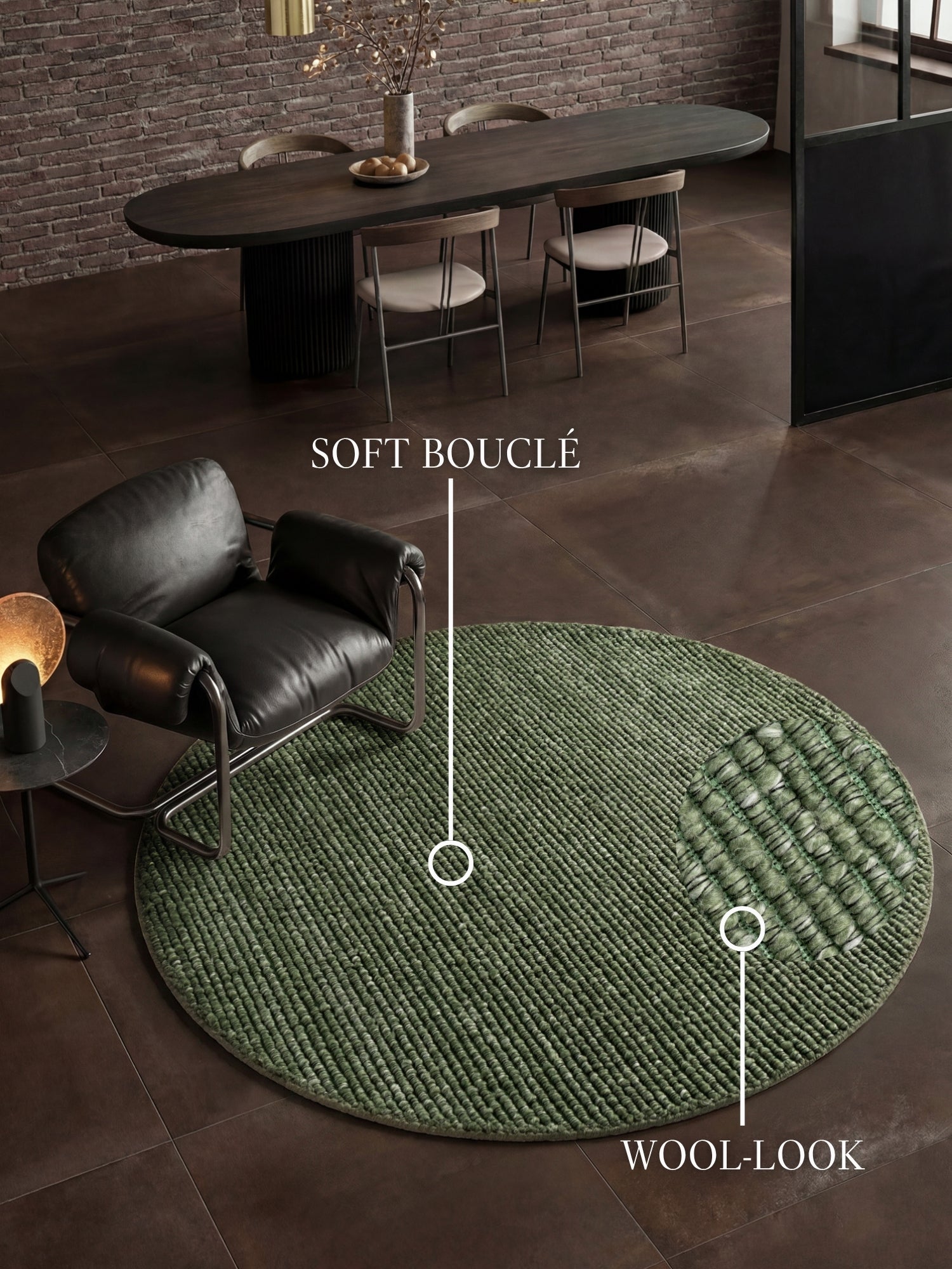 VILLEROY & BOCH 1852 BOUCLÉ-TÆPPE WILMA GRØN MULTIFARVET