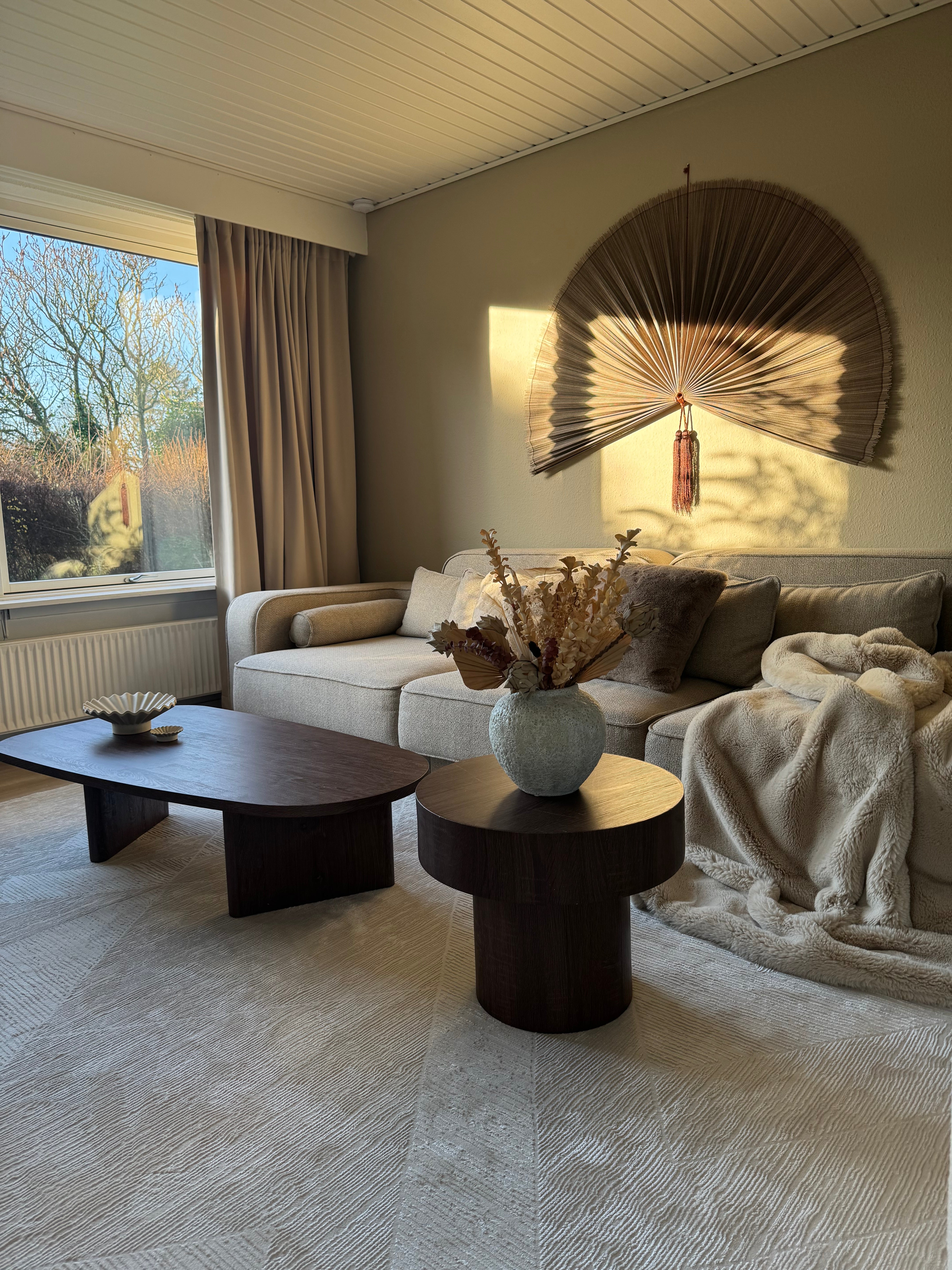 BAHAR MODERNE TÆPPE, BAH300 BEIGE