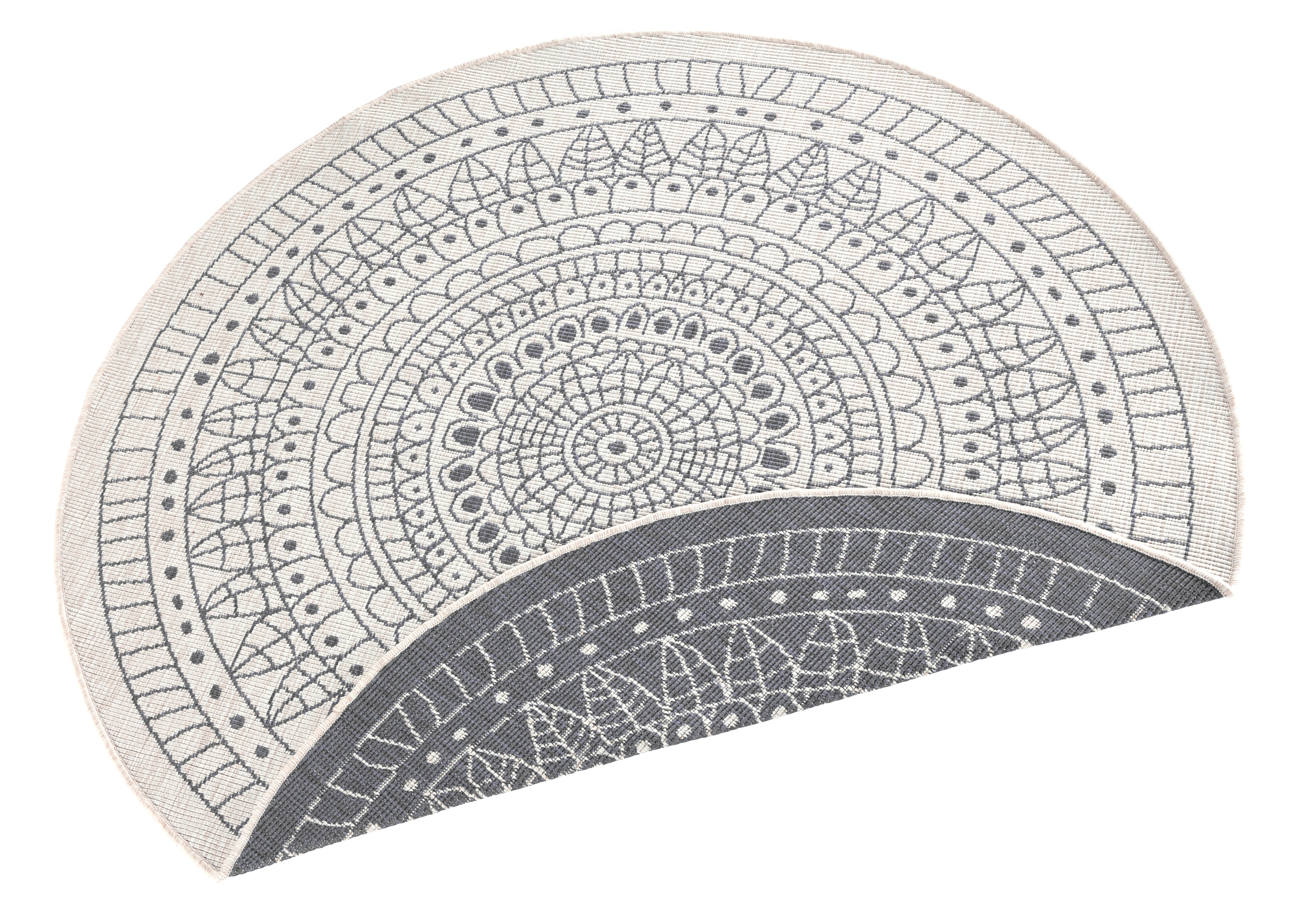 TWIN TÆPPE, GRÅ-CREME 103143