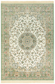 HANSE HOME NAVEH TÆPPE, IVORY-GRØN 104379