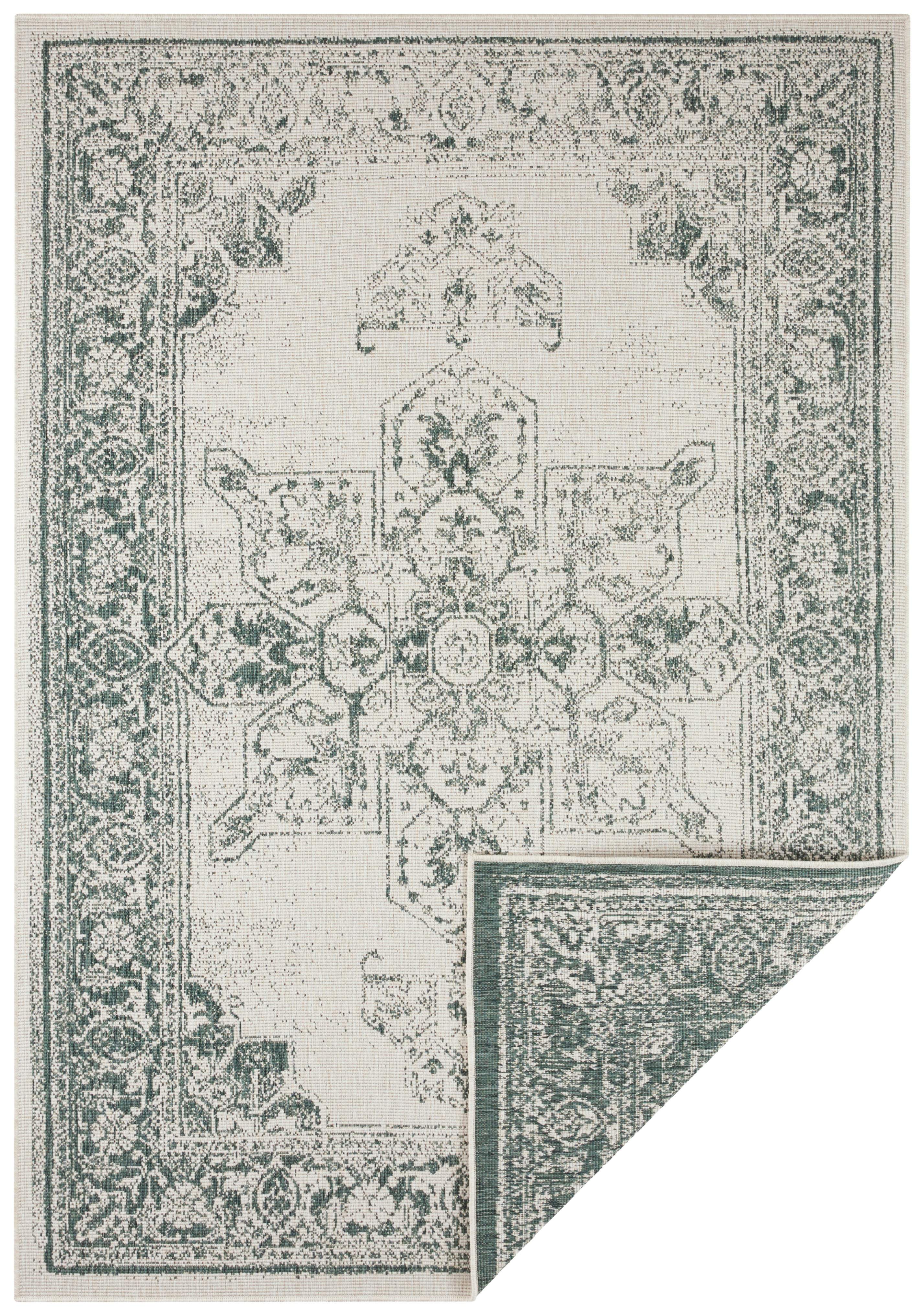 TWIN SUPREME TÆPPE, GRØN-CREME 104139