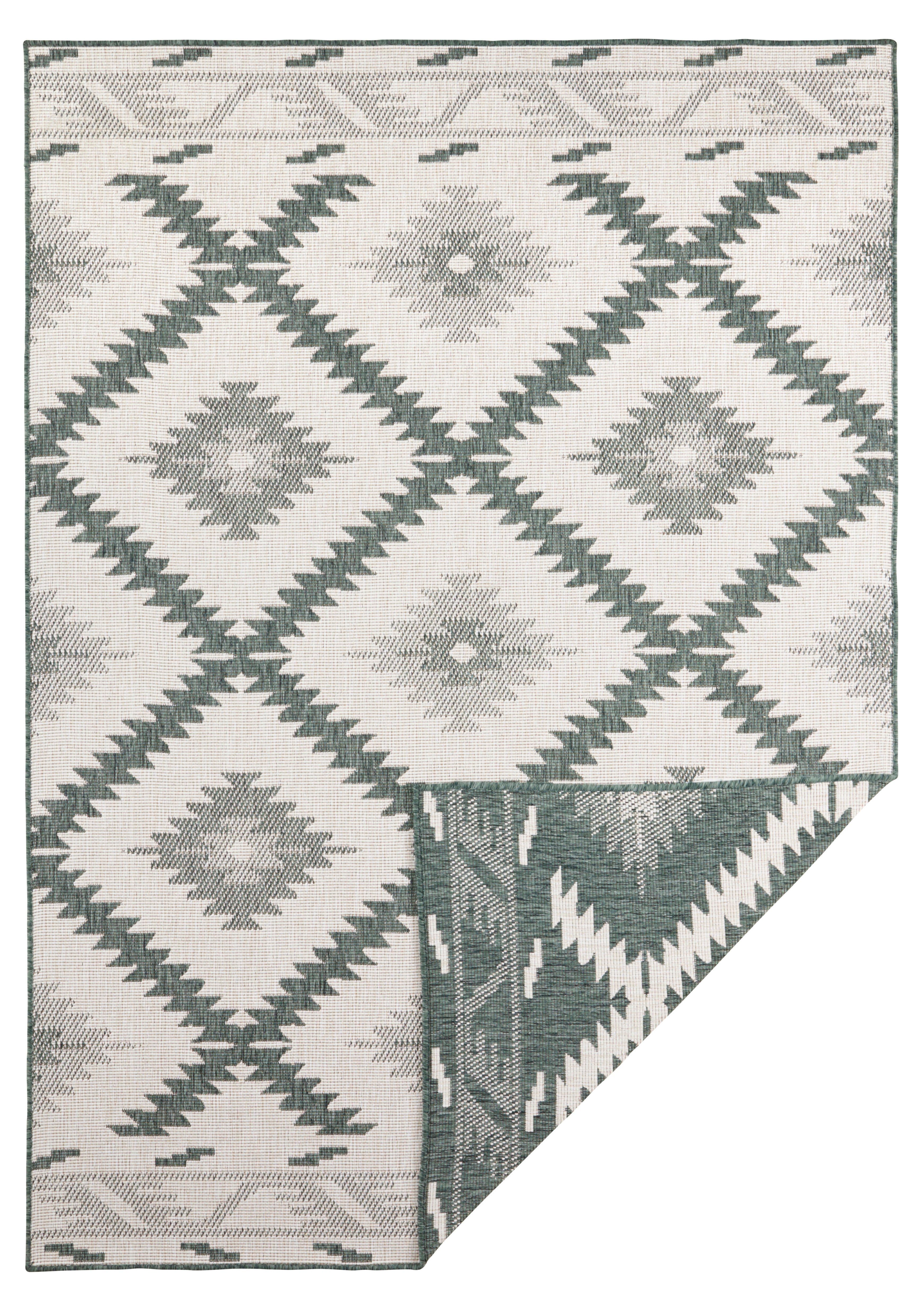 TWIN SUPREME TÆPPE, GRØN-CREME 103431