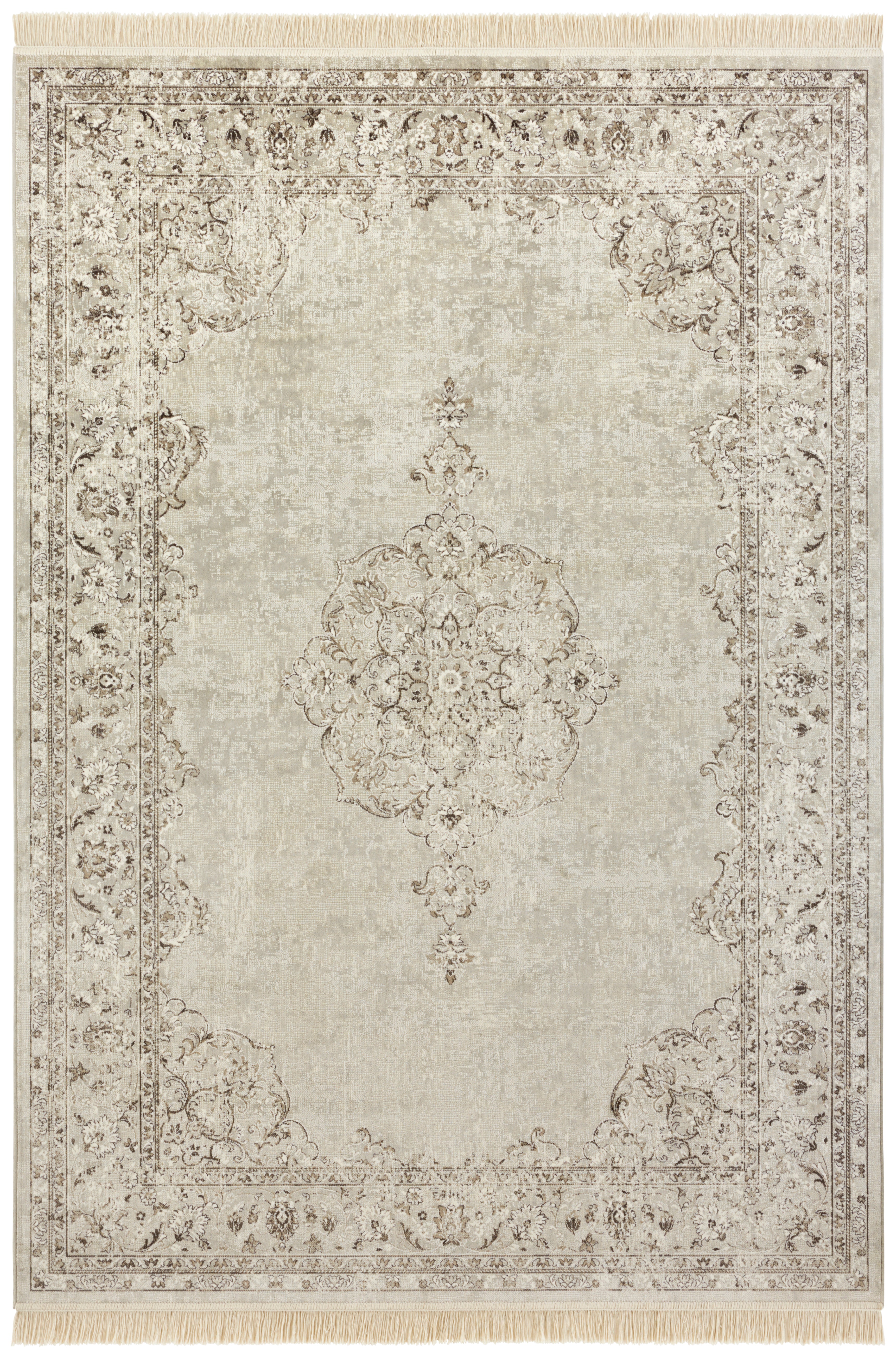 HANSE HOME NAVEH TÆPPE, GRÅ-CREME 104382