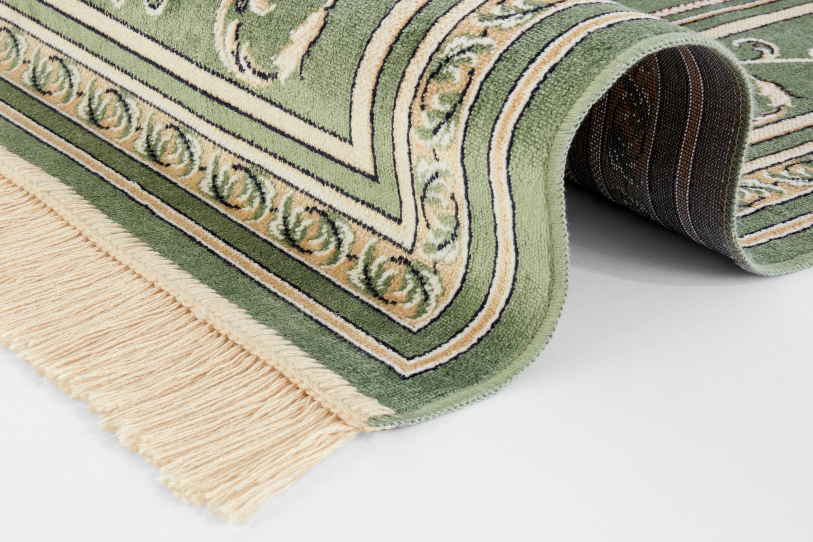 HANSE HOME NAVEH TÆPPE, CREME-GRØN 104369