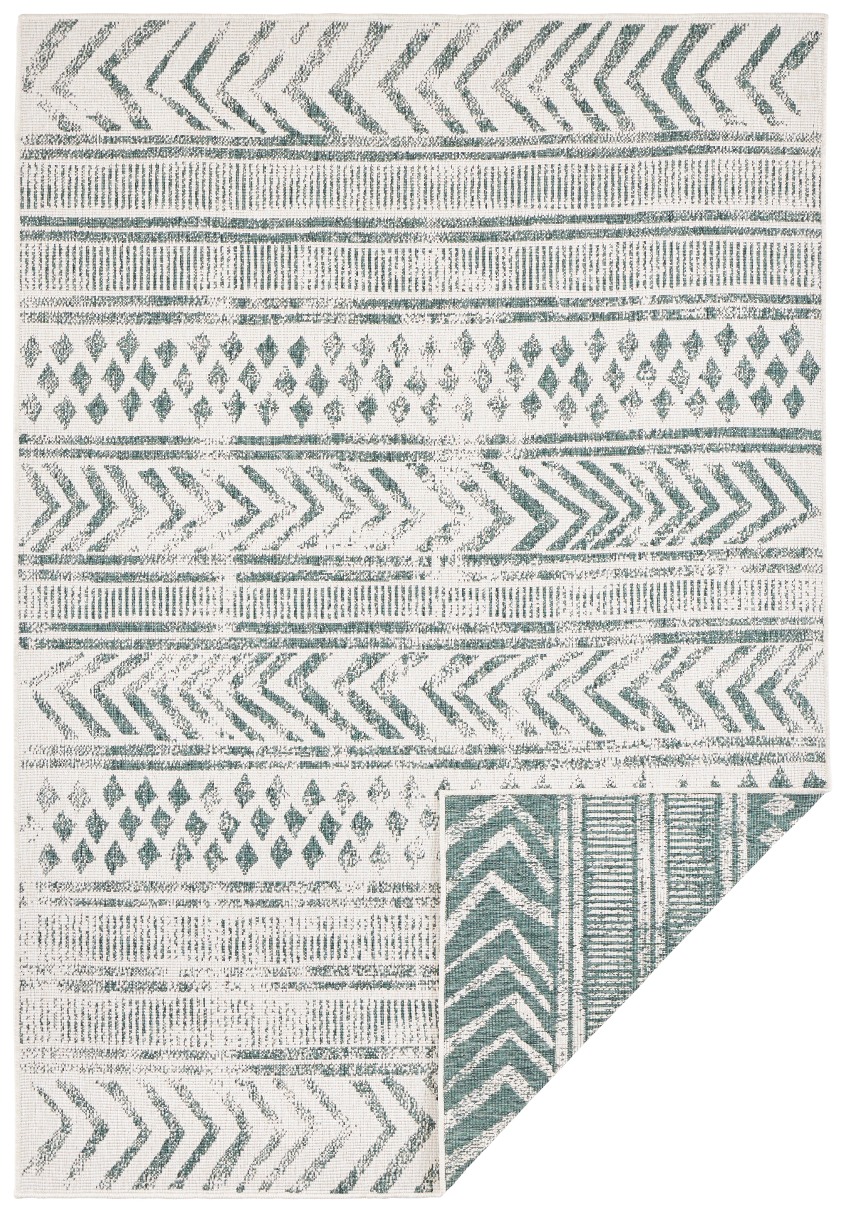 TWIN SUPREME TÆPPE, GRØN-CREME 103861